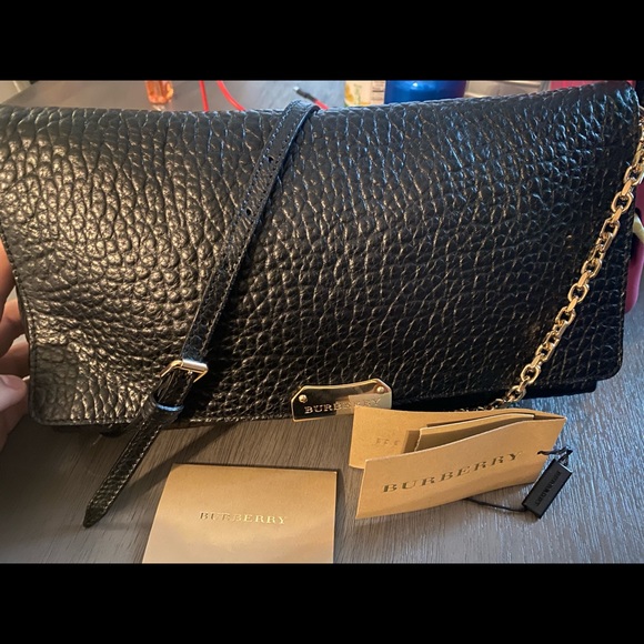 Burberry Handbags - New authentic embossed leather over the shoulder